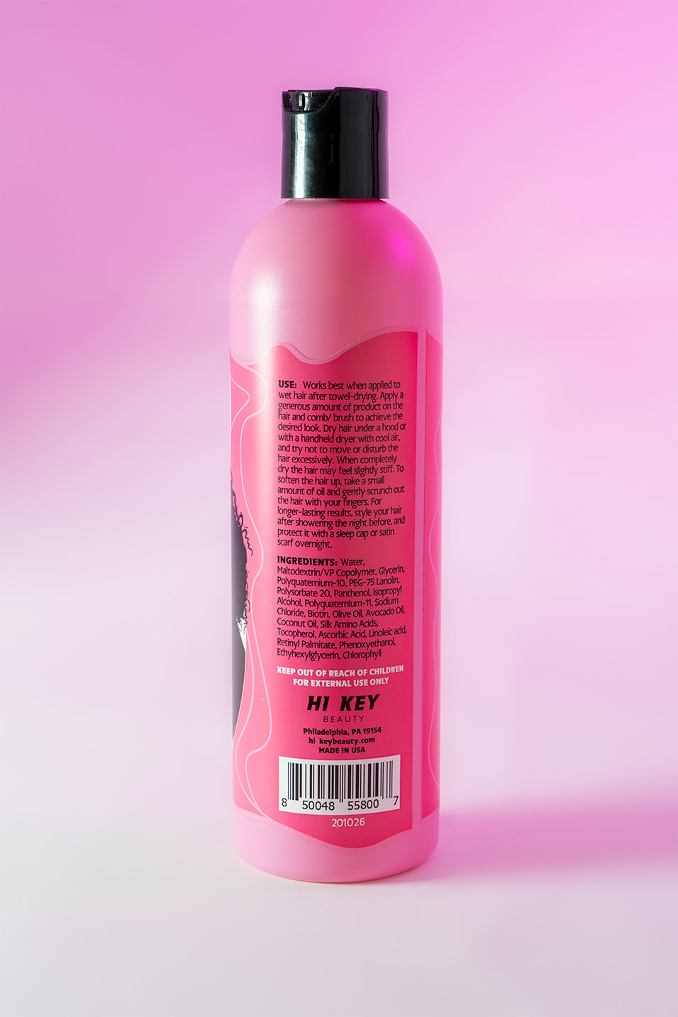 Hi-Key Styling Silk Hair Gel 12 oz