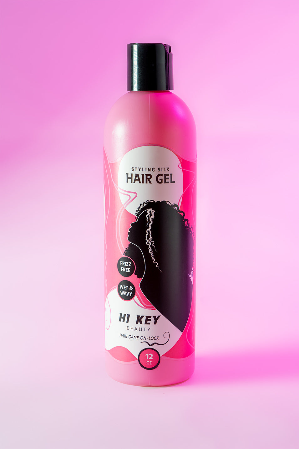 Hi-Key Styling Silk Hair Gel 12 oz