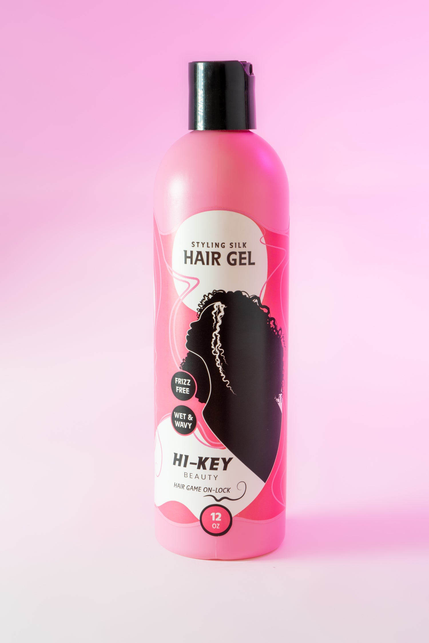 Hi-Key Styling Silk Hair Gel 12 oz